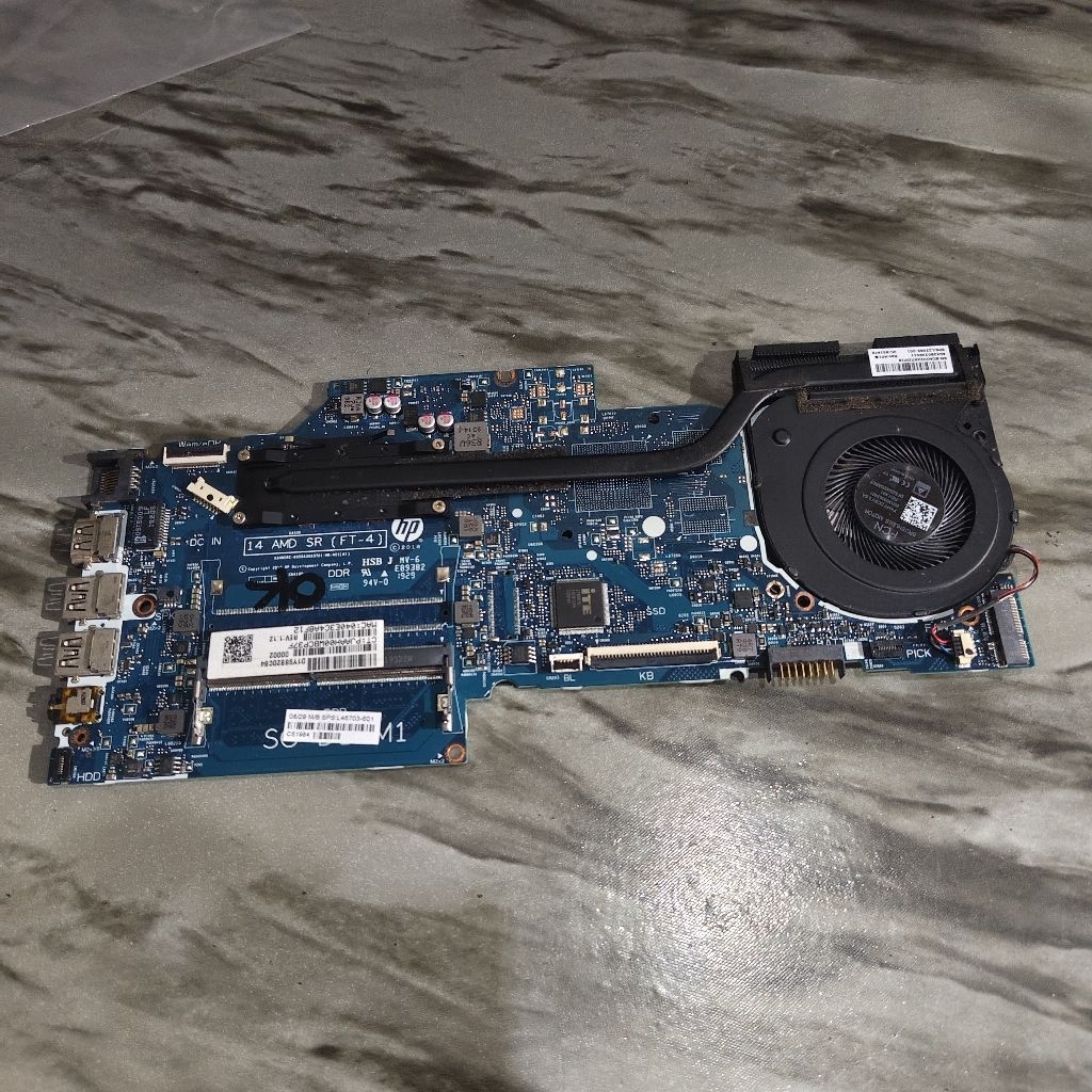 Motherboard Mainboard Mobo Normal Second Laptop Hp 14s-dk