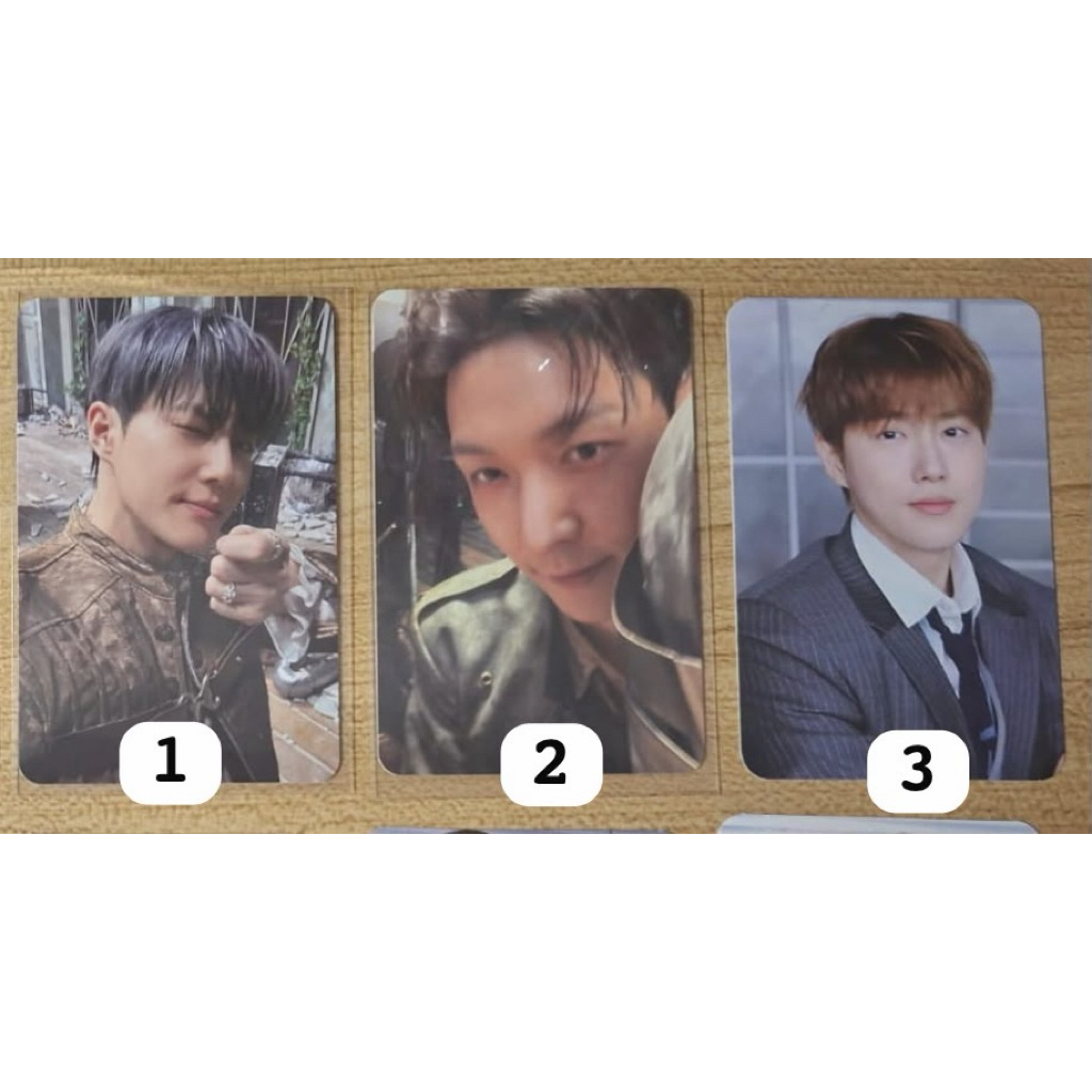 EXO OFFICIAL PHOTOCARD - SUHO & LAY