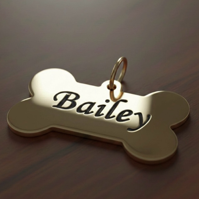 Volkshire Dog Tag | Cat Tag | Custom Tag Nama Kalung Anjing Kucing| Tag nama hewan peliharaan