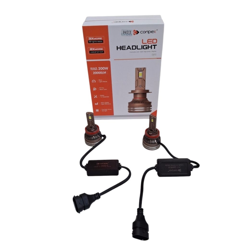 Led headlight H11 conpex M75 led h11 conpex 1 warna 100 watt