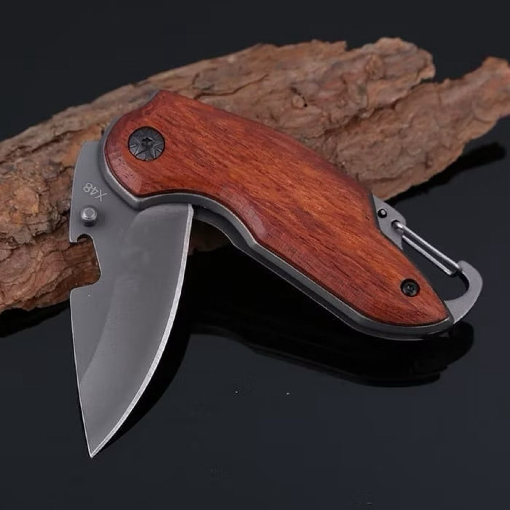pisau lipat buck x48 survival outdoor