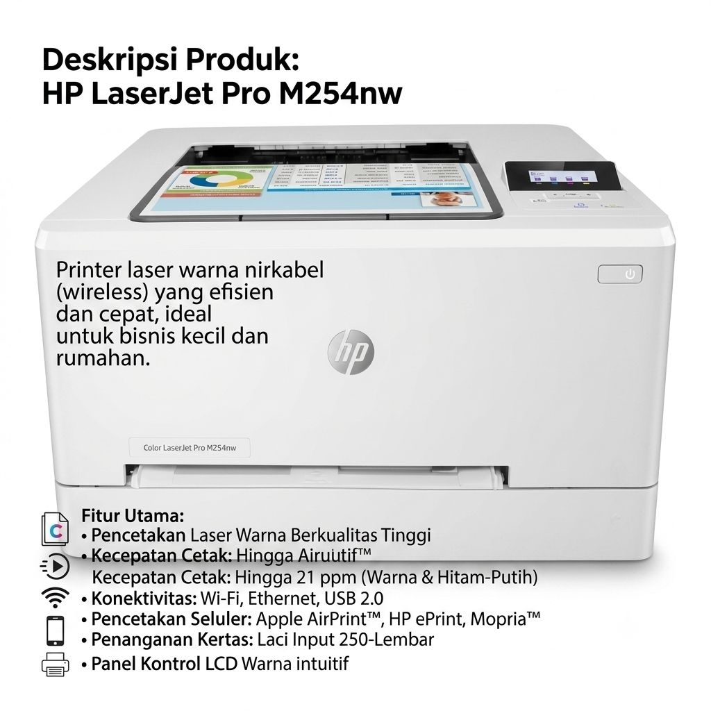 Hp Color Laserjet Pro M254nw/M255nw
