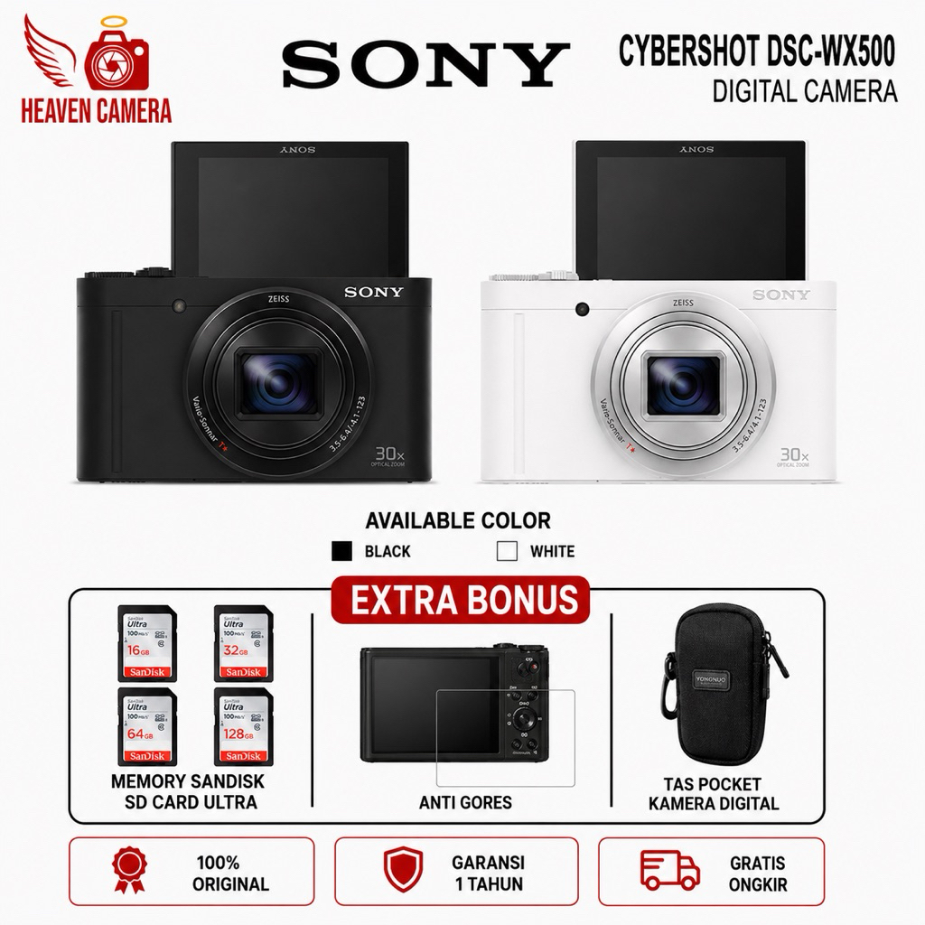 SONY CYBERSHOT DSC WX500 / SONY DSC WX500 / SONY WX500