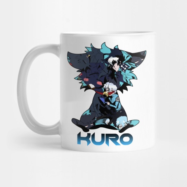 Servamp - Kuro Cute Cat Collage Sleepy Ash - Servamp Tea Mug