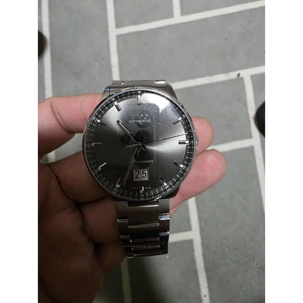 jam tangan mido commander original swiss