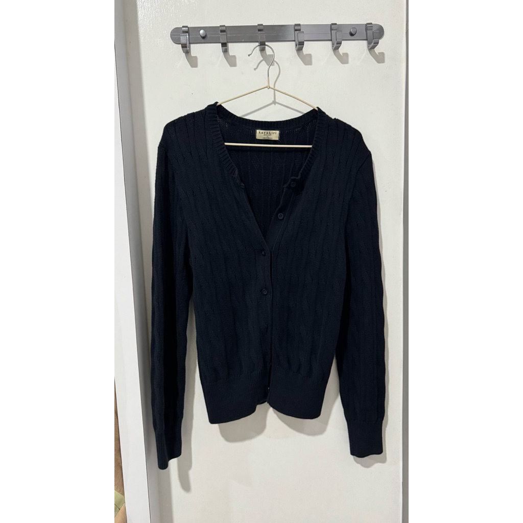 [PRELOVED] karakiri Carol Cable Knit Cardigan