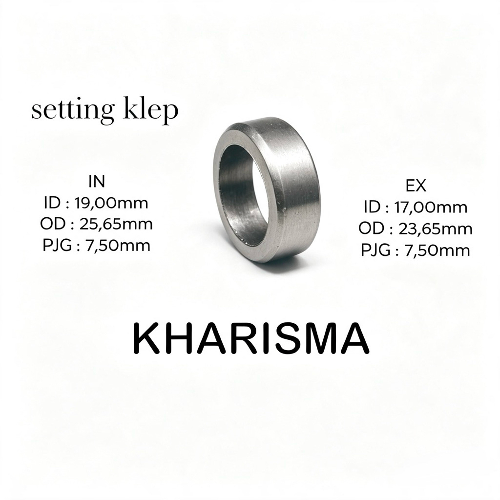 Setting Klep/Dudukan Klep/Cincin Setting Karisma
