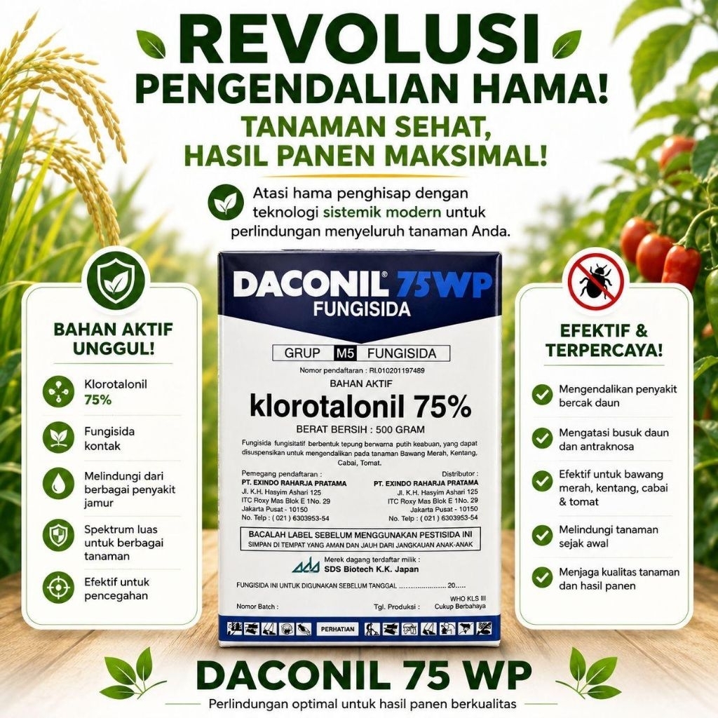 DACONIL 75 WP 500 GRAM
