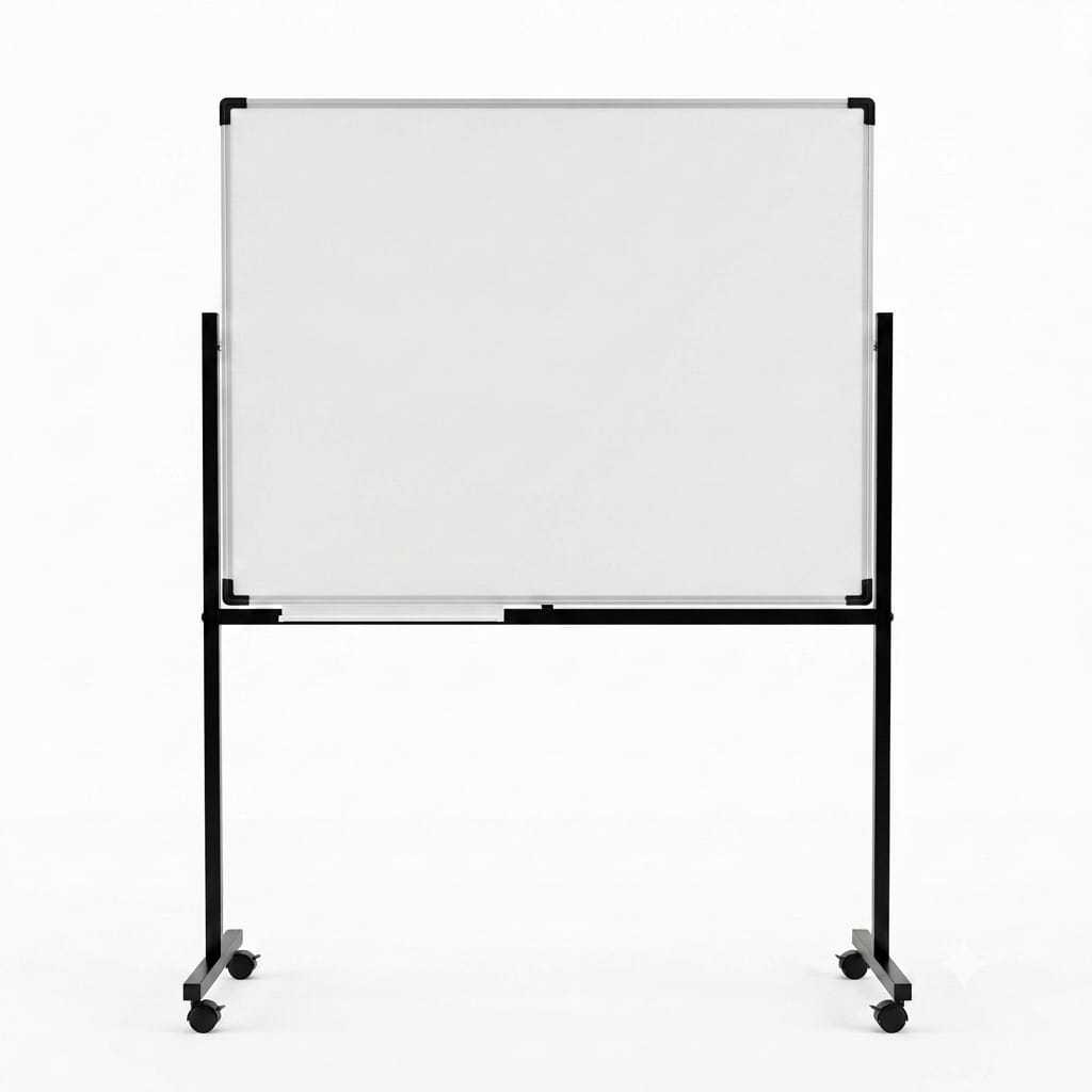Papan Tulis Whiteboard / Whiteboard Standing 90x120 cm