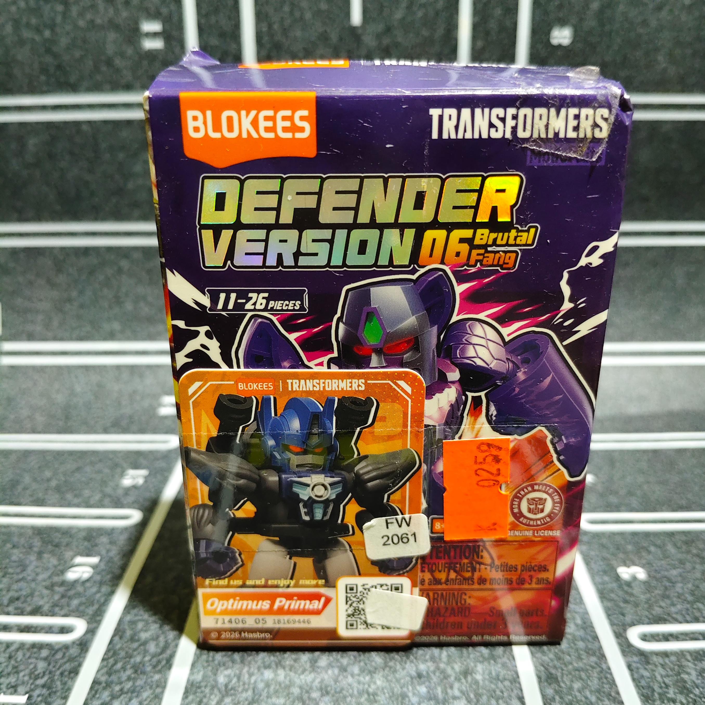 Blokees Transformers Optimus Primal OFC