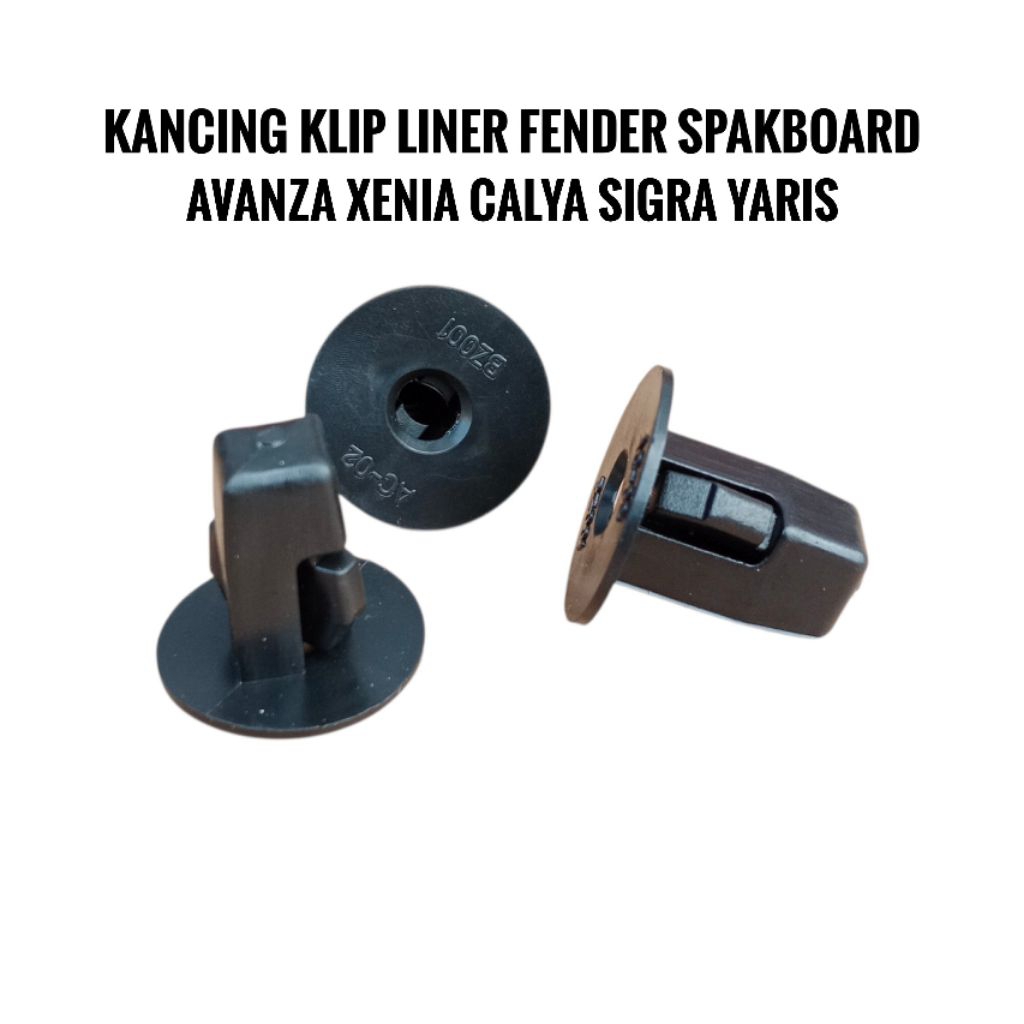 Kancing Liner Dudukan Baut Liner Spakbor Avanza Xenia Klip Liner Avanza Xenia Veloz