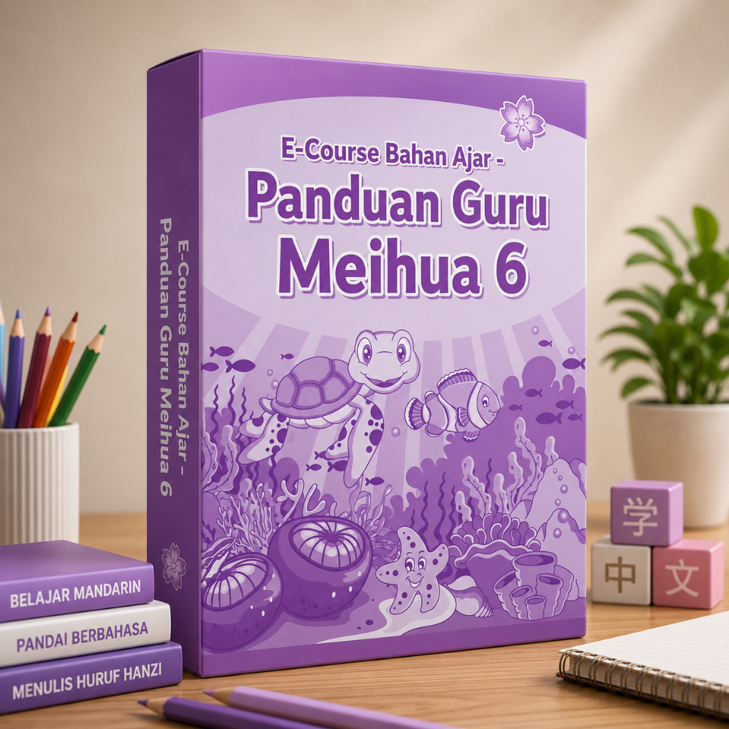 E-Course Bahan Ajar - Panduan Guru Meihua 6