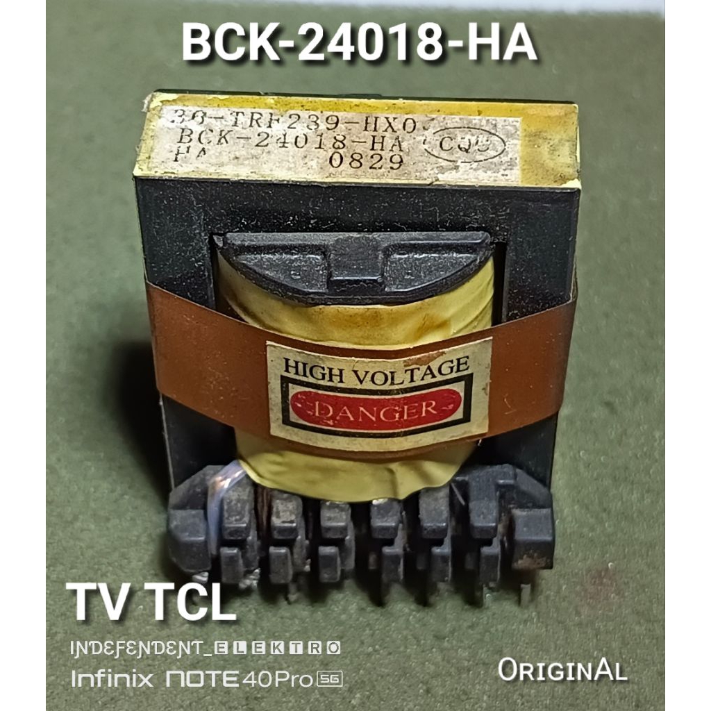 Trafo Tv tcl   Trafo BCK-24018-HA   Trafo switching Tv tcl
