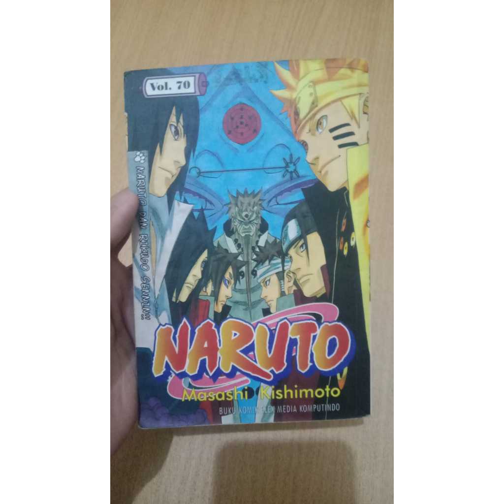 Komik Naruto 70 by Masashi Kishimoto - Manga Jepang Cabutan Kolpri 1