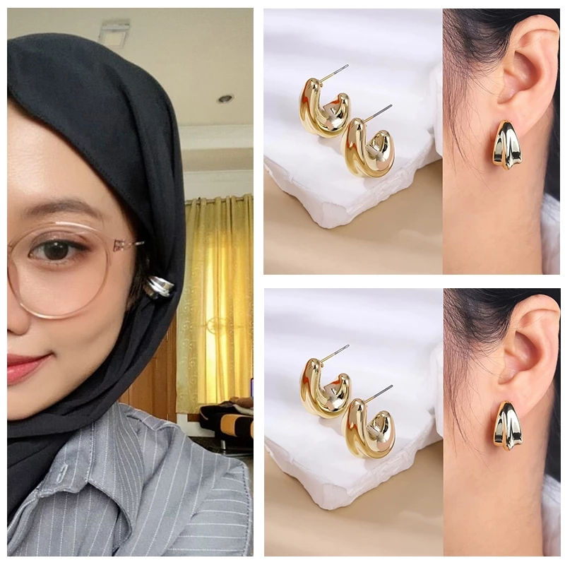 anting hijab/Anting -anting aksesoris wanita/anting -anting mode