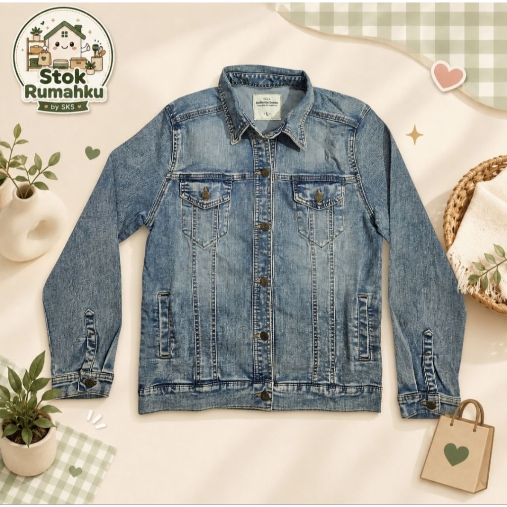 Jaket Jeans Wanita Geela
