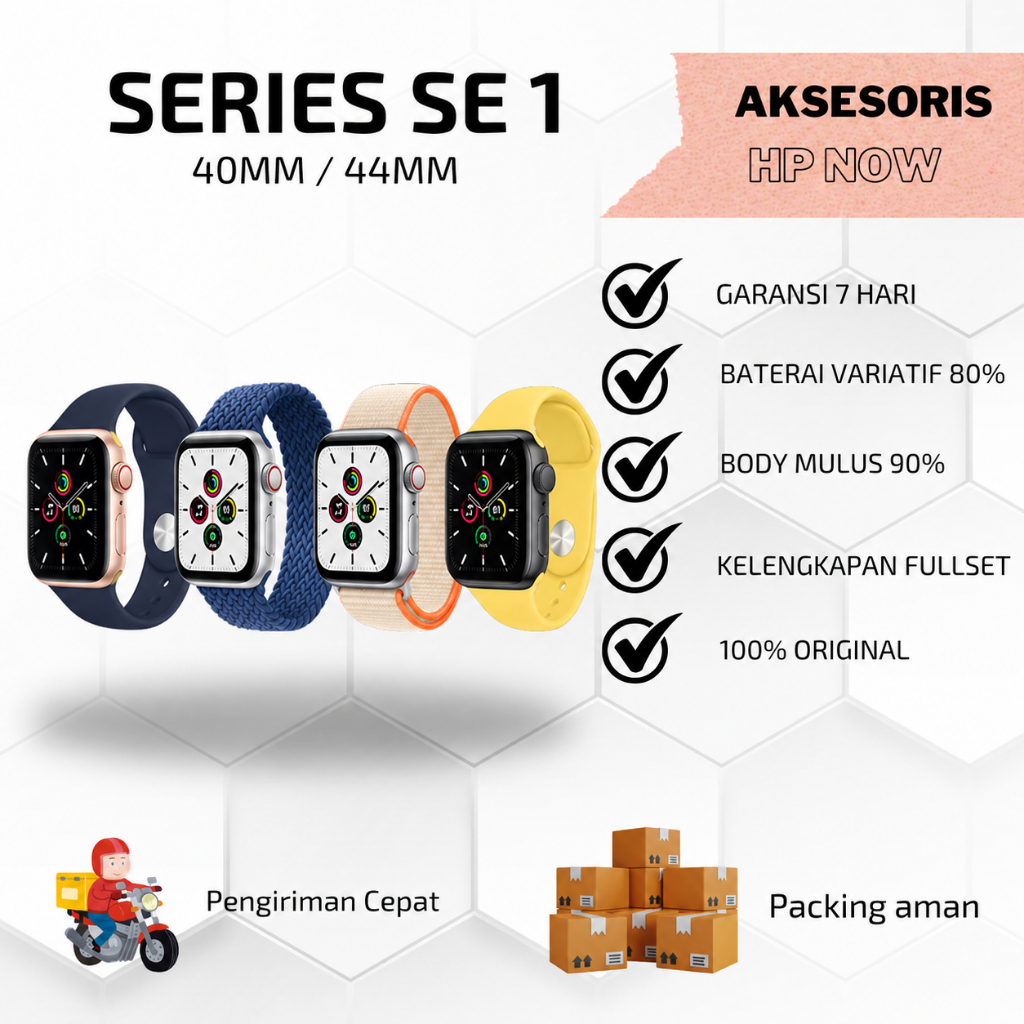 Apple Watch / iWatch Series SE 1 40mm 44mm Second Original Fulset | AHN