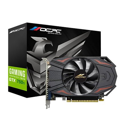 OCPC Vga Card GTX 750Ti 4GB GDDR5 - VGA GTX750 TI 4GB DDR5 HDMI VGA