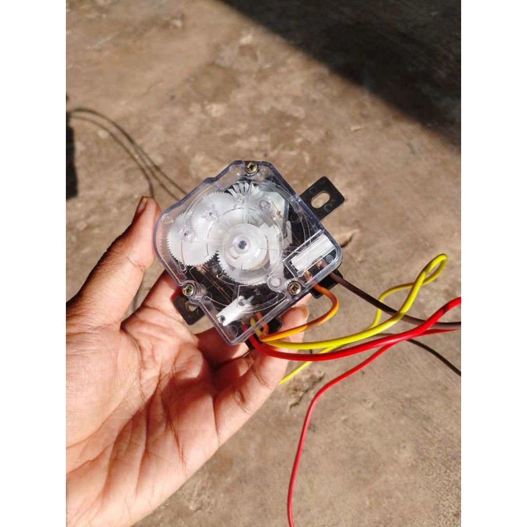 Timer Mesin Cuci Kabel 3 Multi Wash - Fleksibel, Plastik Solid, Universal