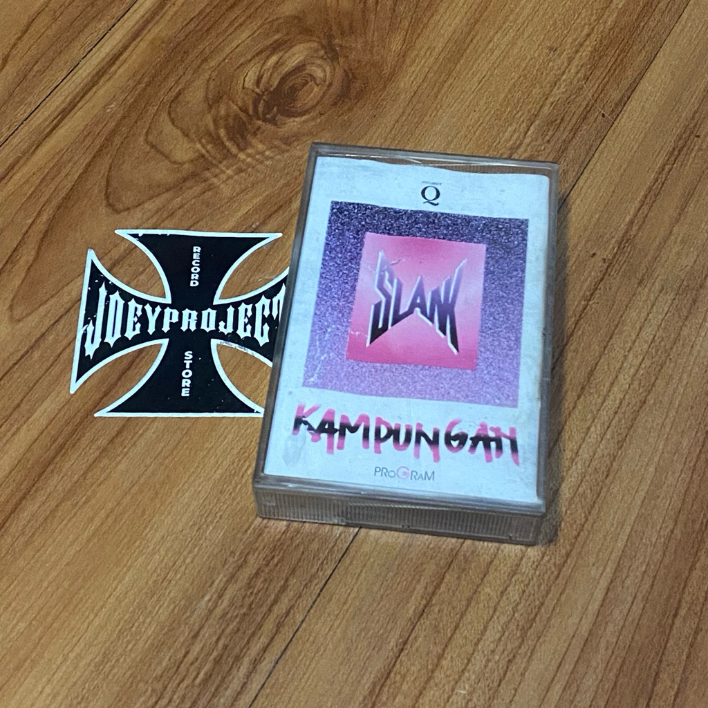 kaset slank - kampungan ( cover lengket, pita bagus )