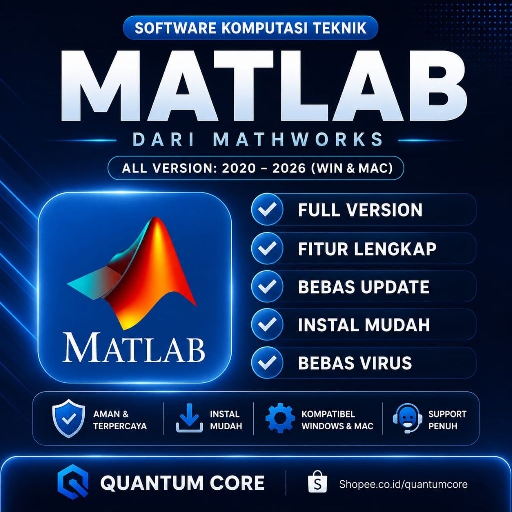 Matlab 2026 Full Version Original No Trial Lifetime + Panduan Instalasi (WIN & MAC) | Version 2026 /