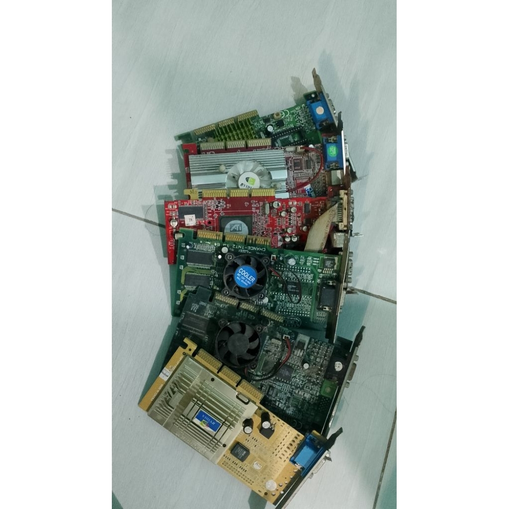 Vga Card AGP chipset Rosok