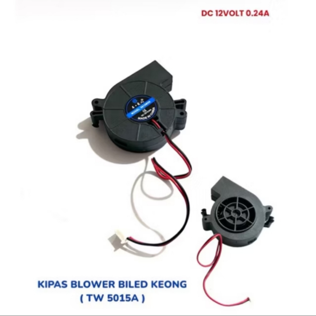 Blower atau kipas pendingin exhaust fan Retrofit projector Biled DC 12Volt & 24 Volt motor mobil