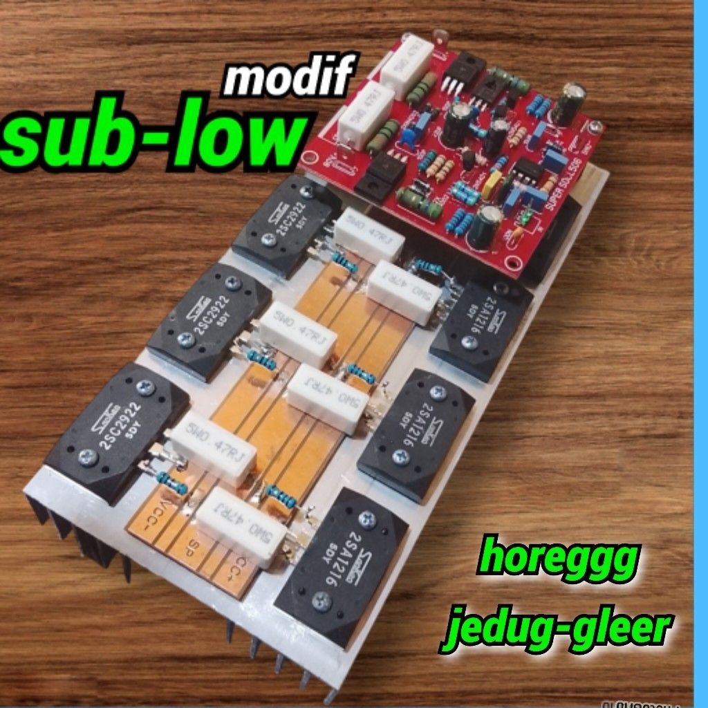 kit PA super ocl 506+TR final Sanken 4 set