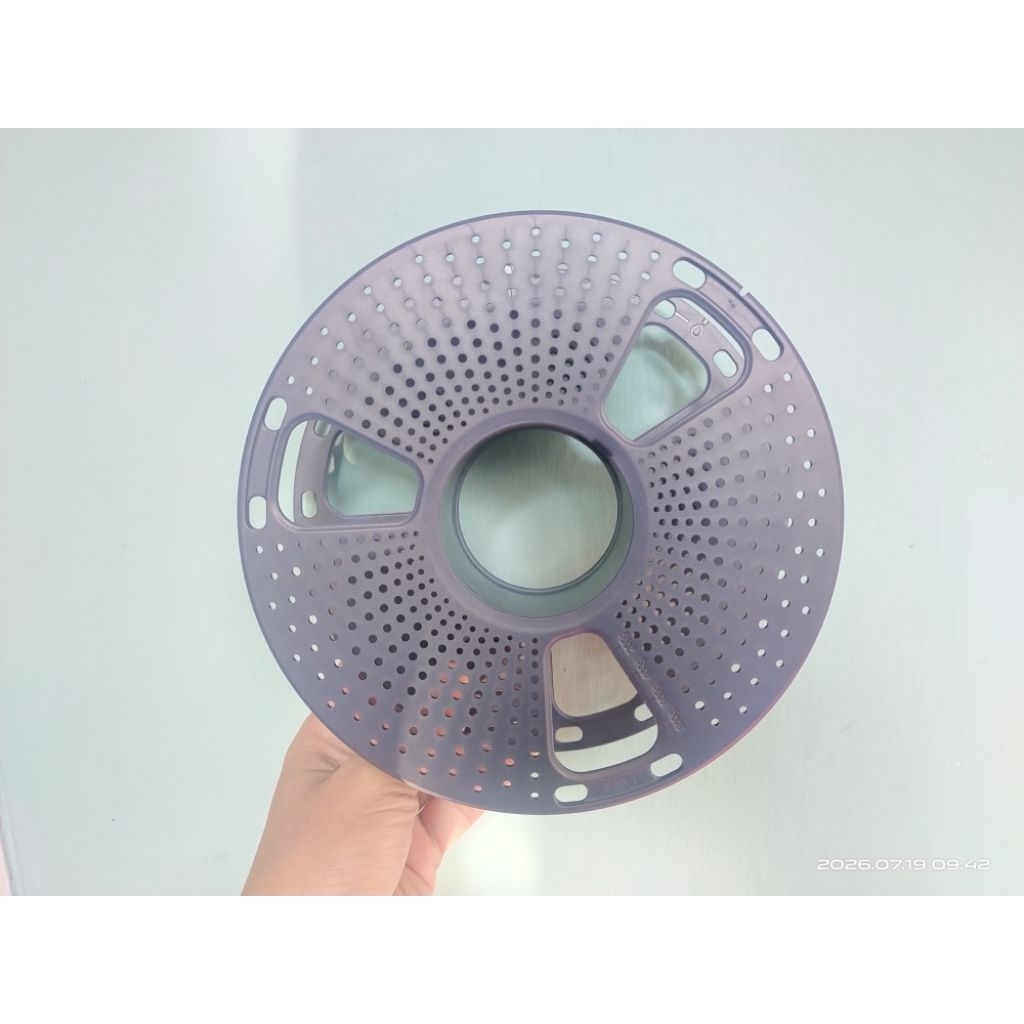 BOBIN GULUNGAN  SPOOL KLOSAN KABEL BAHAN PLASTIK - DIY KABEL ROLL - BEKAS FILAMENT 3D PRINTER