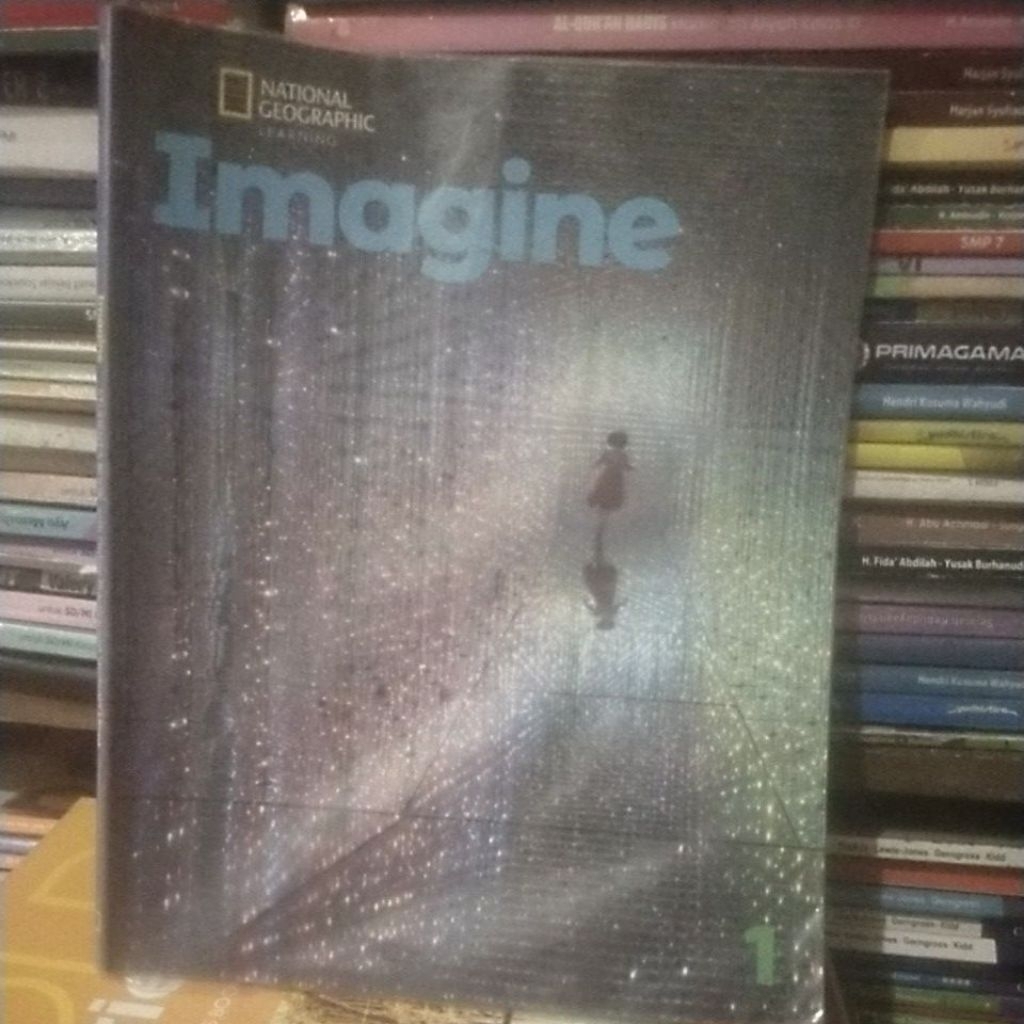 imagine 1 student book national geographic ORIGINAL BEBAS CORETAN PEN