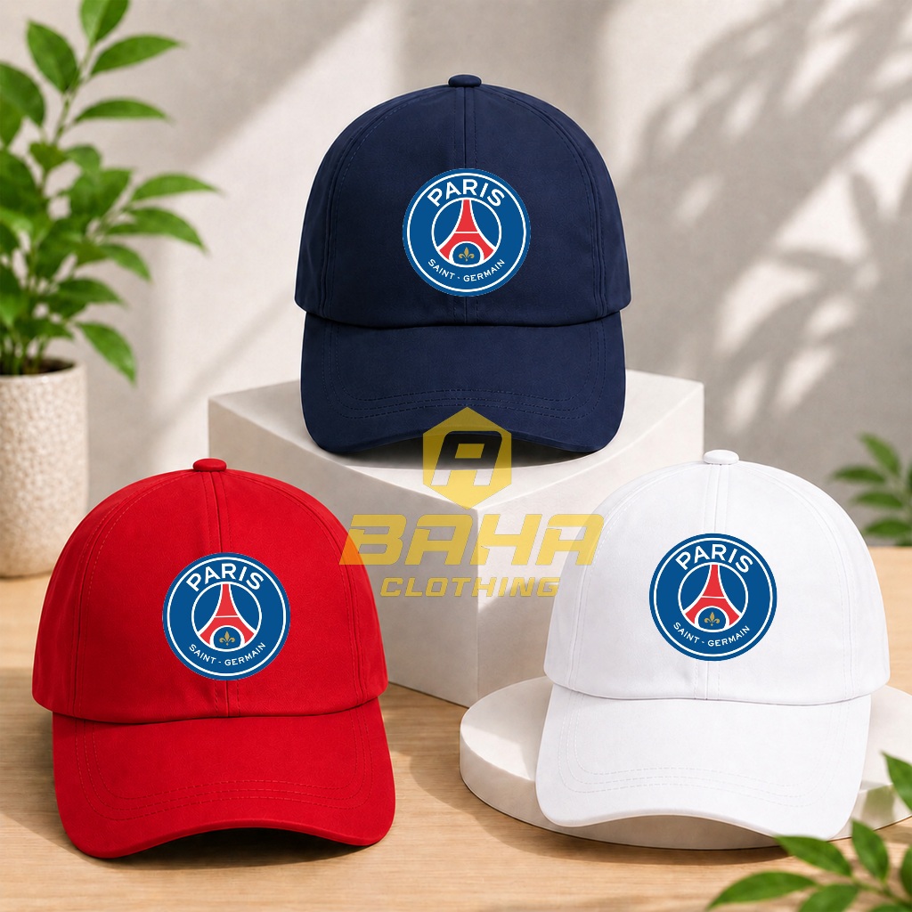 Topi Baseball Unisex PSG