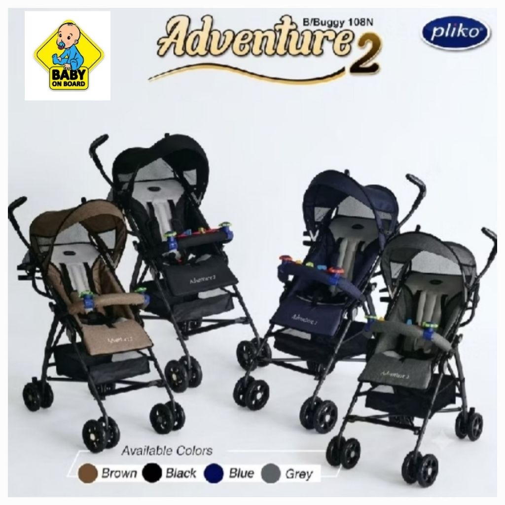 Buggy Pliko Adventure2 108 / Buggy Puku2 / Buggy Spacebaby SB 208 / Buggy Smart Adventure