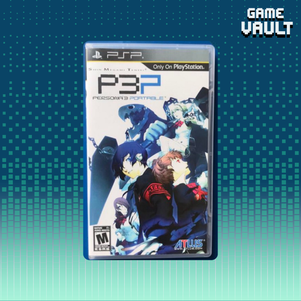 Persona 3 Portable PSP UMD Game Original games cd kaset