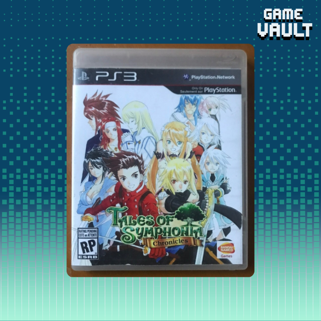 Tales of Symphonia PS3 kaset bd game cd ps 3