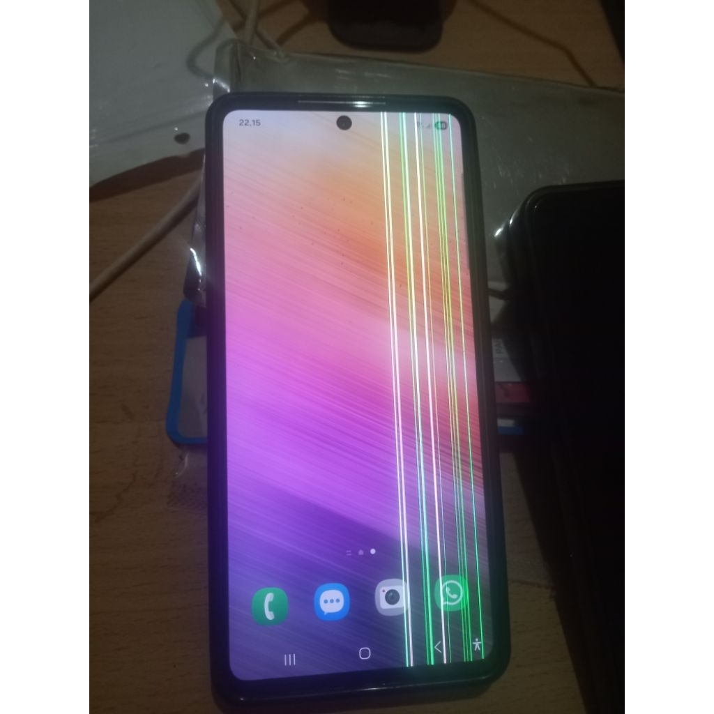 LCD SAMSUNG A73 5G  original copotan minus