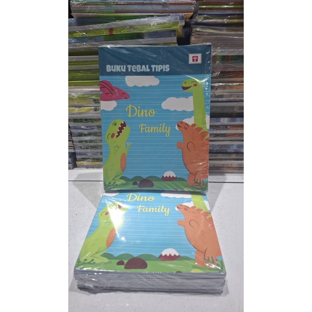 BUKU GARIS 3/TEBAL TIPIS merek tiara (1 pcs)