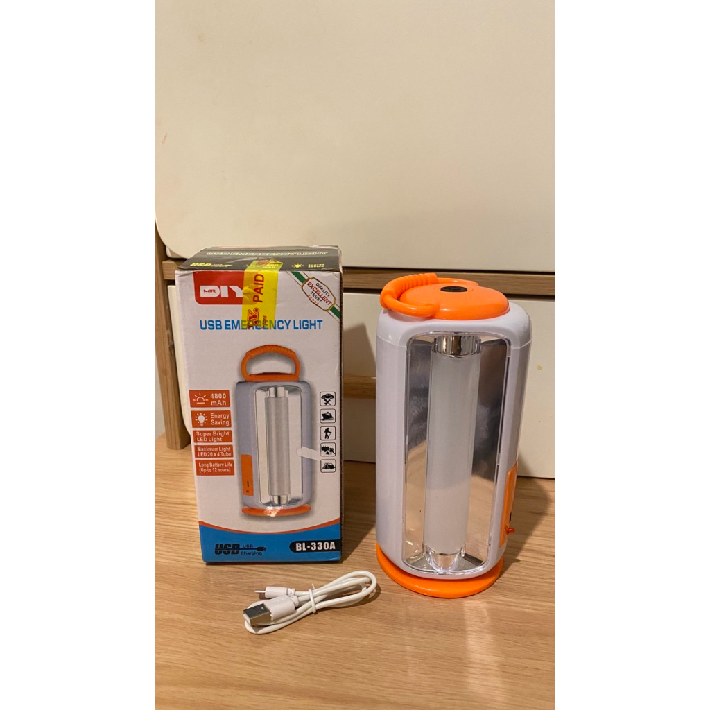 emergency lamp usb lampu emergency original Mr DIY BL-330A