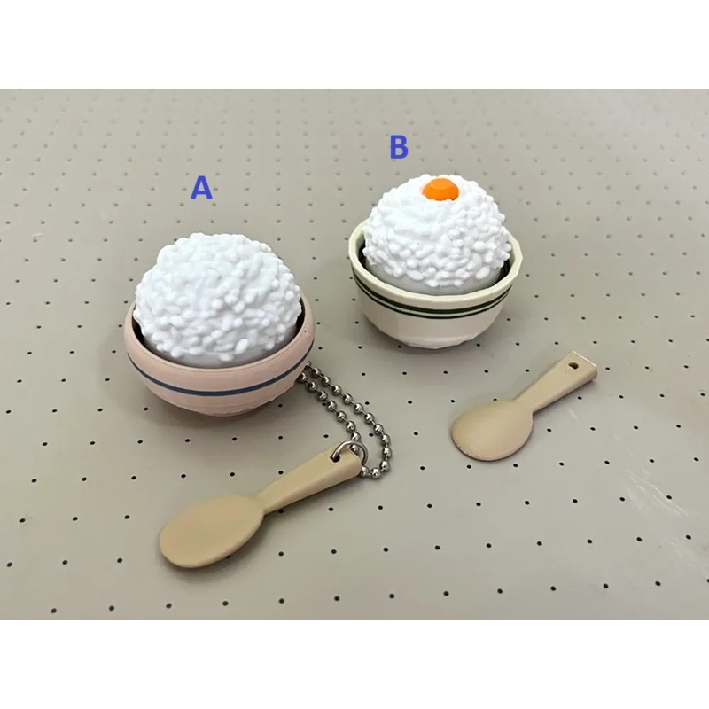 [SALE] [CUSTOM COLOUR] [READY STOCK] 3D CLICKER Gantungan Kunci Mangkok Nasi / Rice Bowl Keychain