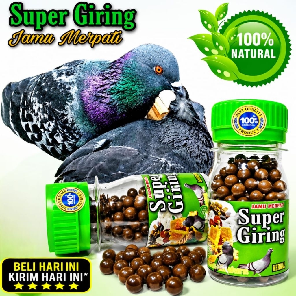 120 BUTIR JAMU SUPER GIRING KEKET KERAS paling ampuh dalam 2 hari pil sarang walet ginseng teki klen