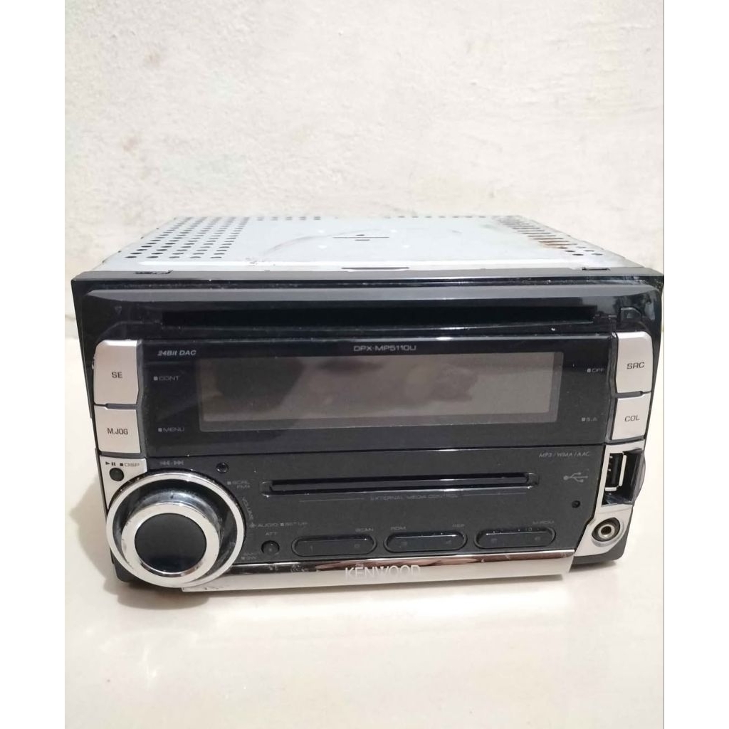 Di jual Head Unit Honda Jazz Kenwood  DPX-MP5110U Original