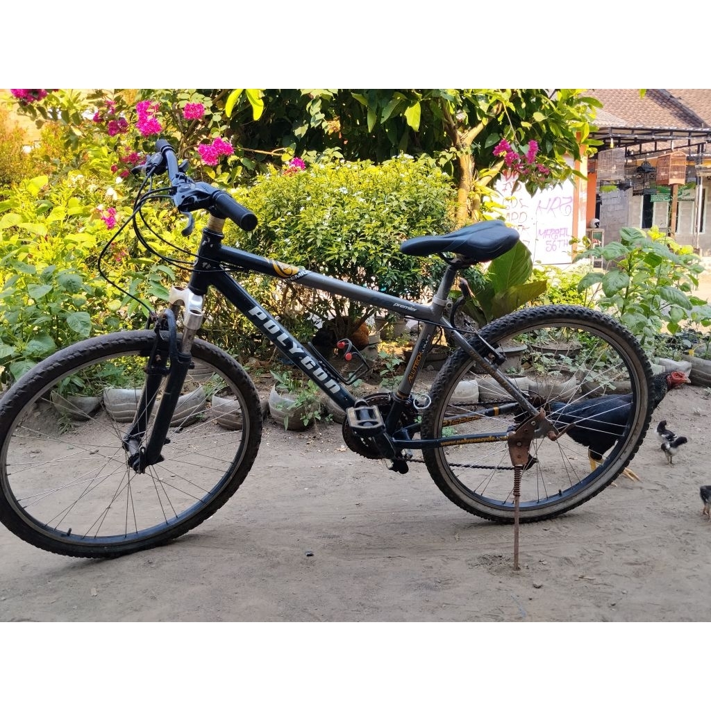 [JUAL MURAH] Sepeda MTB Merk Polygon Premier dan ELEGANCE 26 inch 3x7 speed bekas / second (2nd) - A