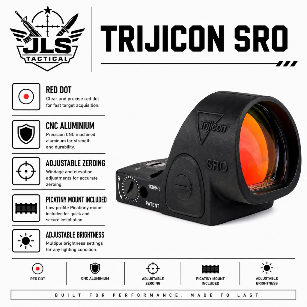 Trijicon SRO Red Dot Sight RMR