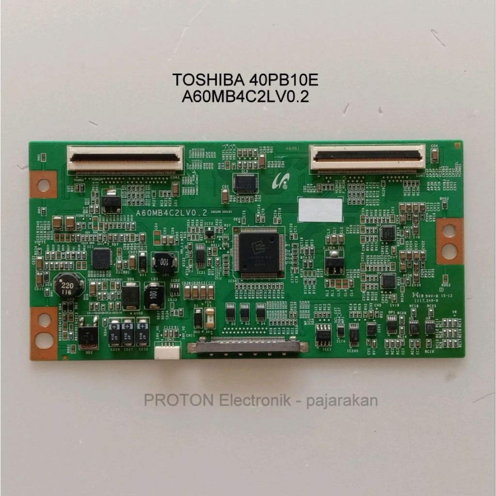 Tikon layar TV Toshiba Regza 40PB10E Tcon Display Regza A60MB4C2LV0.2 A60MB4C2L V0.2 LCD LED panel T
