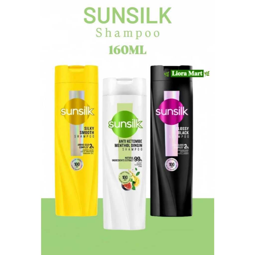SUNSILK SHAMPOO 160 ml activ infusion/Sunsilk hijab shampoo 160ML