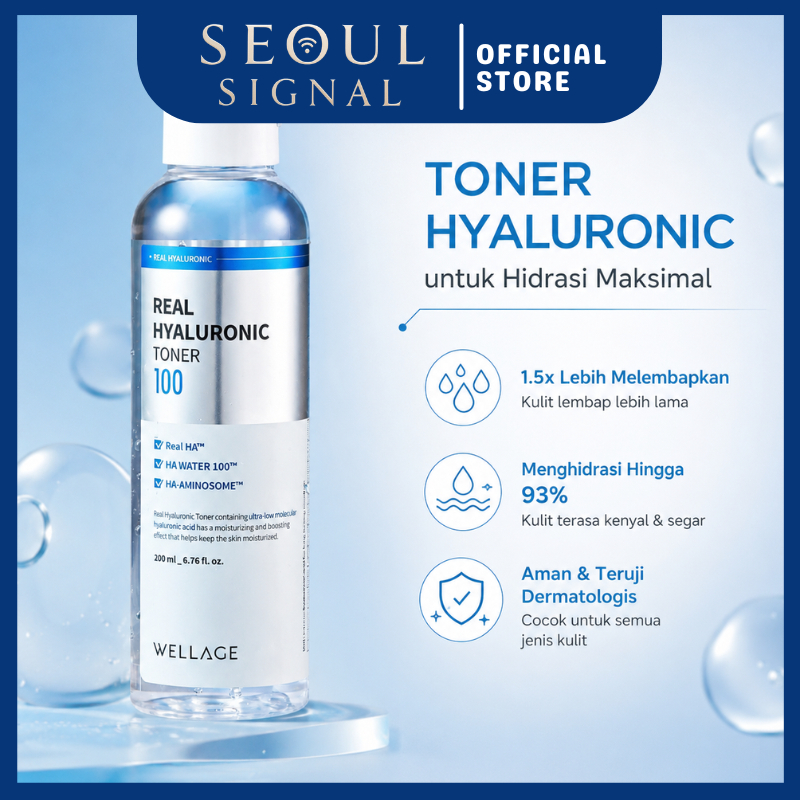Wellage Real Hyaluronic Toner 200ml