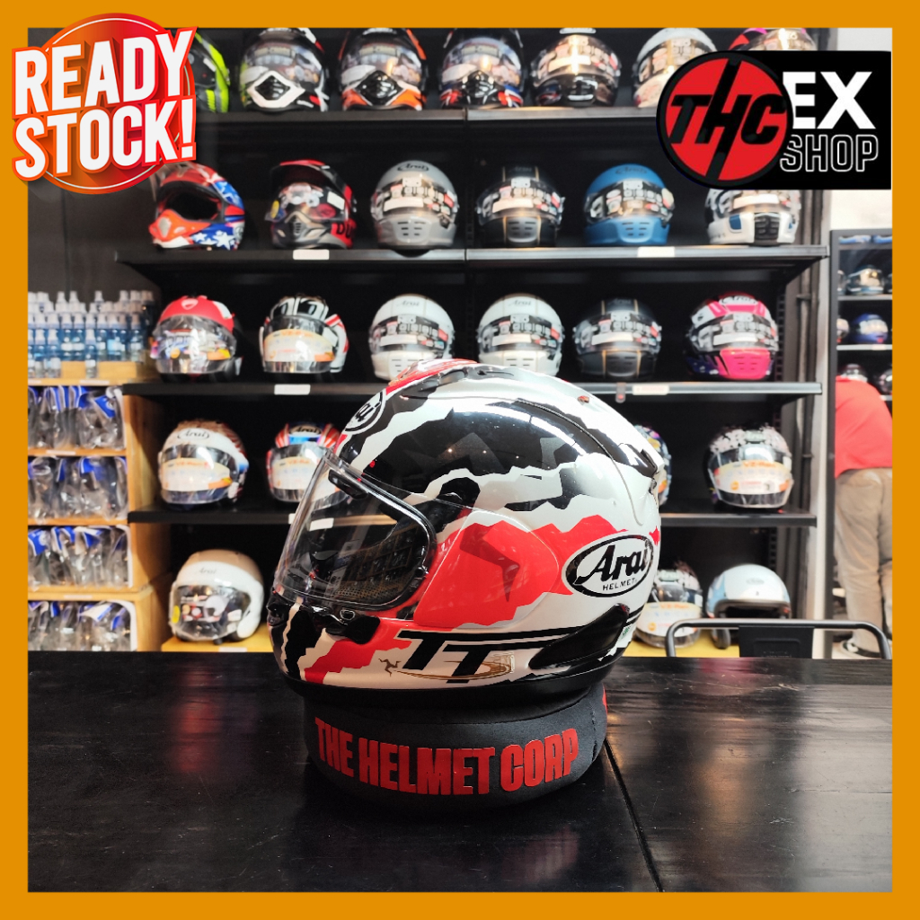 HELM ARAI RX7X DOOHAN TT SIZE M 2ND FULL FACE HELMET SECOND