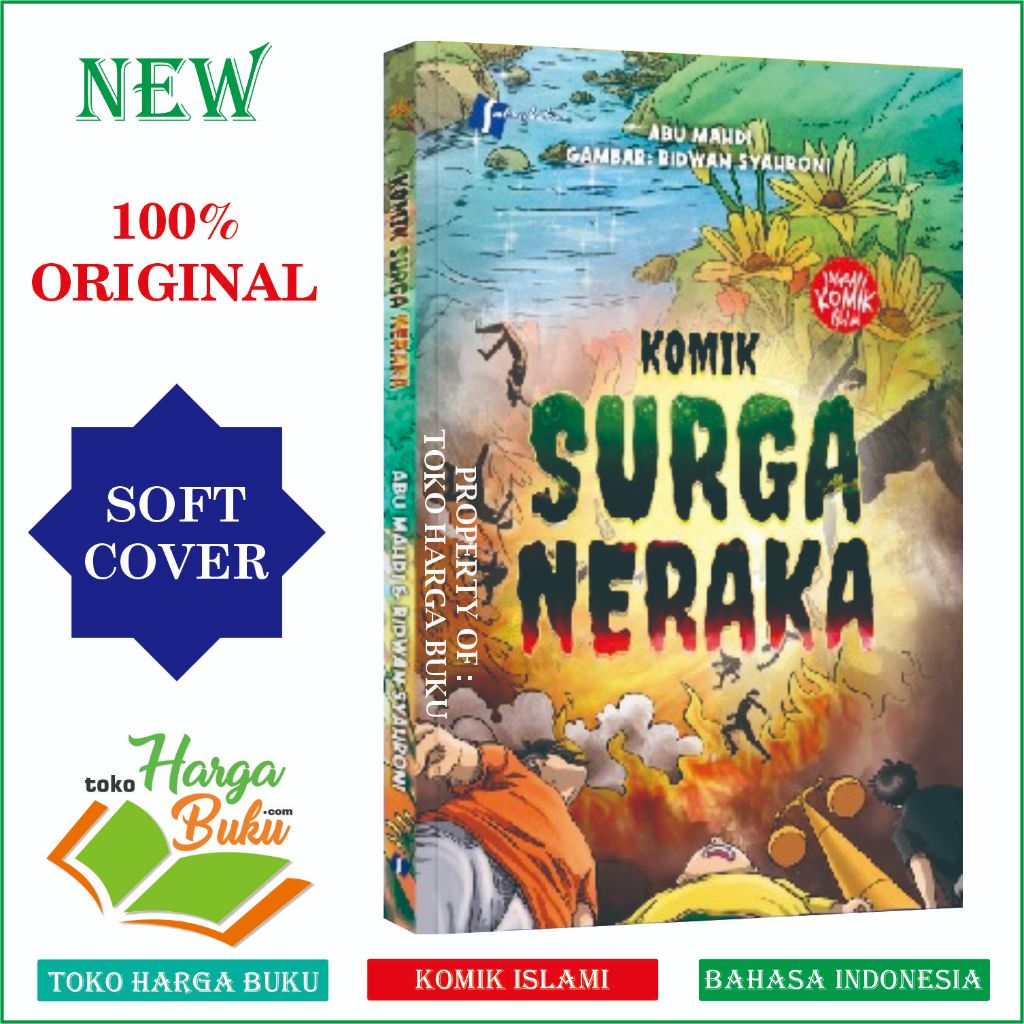 Foto Komik Surga Neraka FULL COLOR Buku Anak Seri Perjalanan Menuju Alam Akhirat Salsabila Pustaka Al-Kautsar