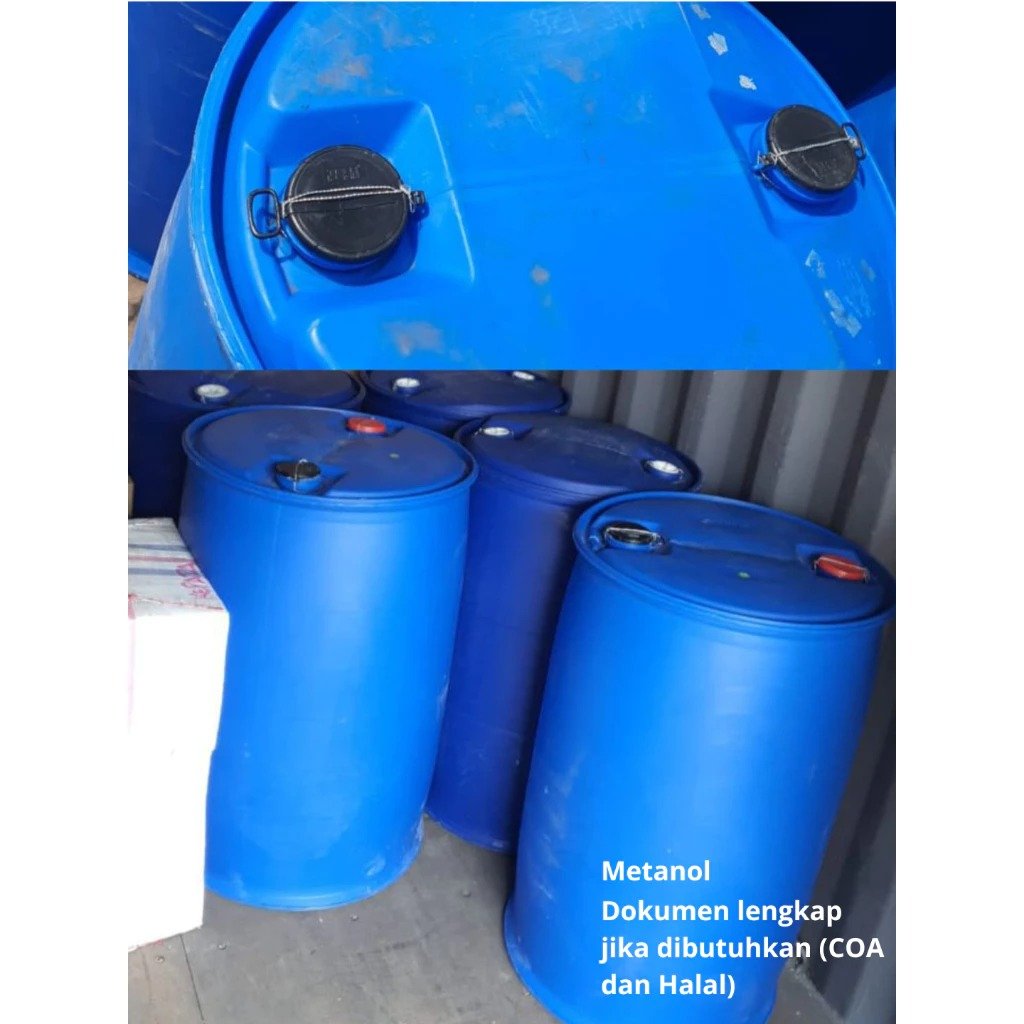 Metanol Parfum / Metanol / Cairan Pelarut Parfum - 200 Liter - 1 Drum
