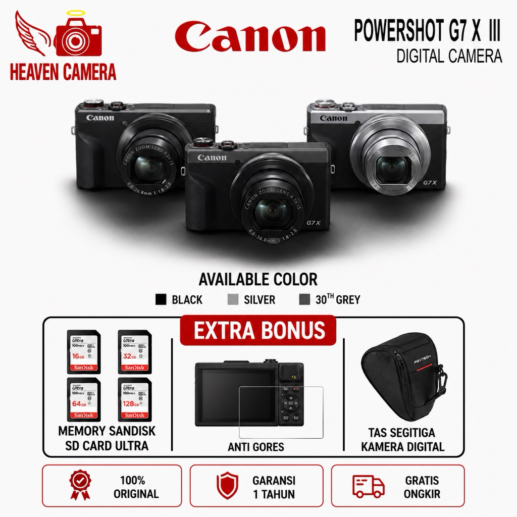 CANON POWERSHOT G7X III / CANON POWERSHOT G7X MARK III / CANON G7X III / CANON G7X 3