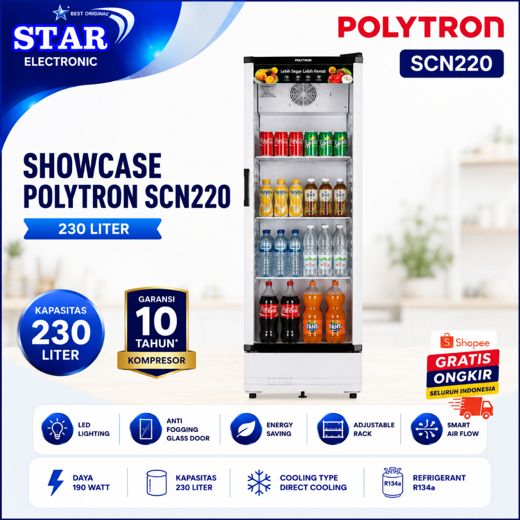 POLYTRON SHOWCASE FASTCOOL SCN220/SCN-220/SCN 220